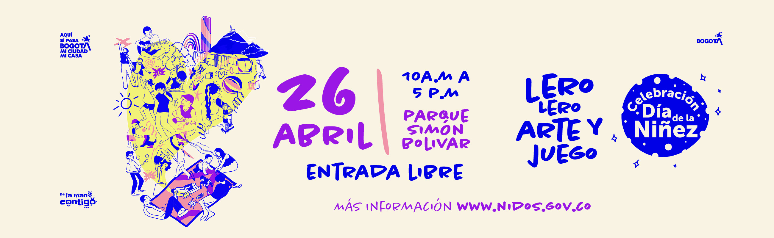 Lero, lero, arte y juego - Celebración Día de la Niñez