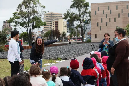 Nidos se subió al bus de la Fiesta de las Artes para la Infancia