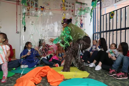 Experiencia artística “Una de las historias del abuelo Tarapacá”