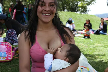 Tetatón 2016 en el Parque de los Novios