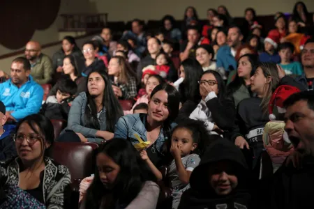 Así celebró las novenas navideñas el programa Nidos