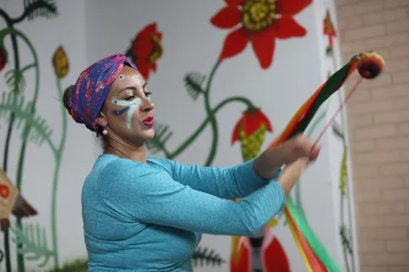 Experiencia artística  “STARDUST,  la travesía del cometa” 