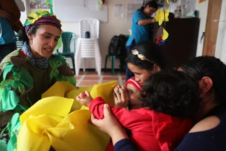 Experiencia artística “Una de las historias del abuelo Tarapacá”