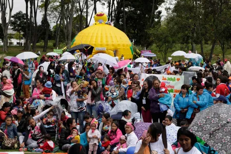 Tetatón 2016 en el Parque de los Novios