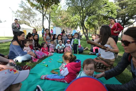 Así fue la 5ta versión del festival Bebés al parque, año 2017