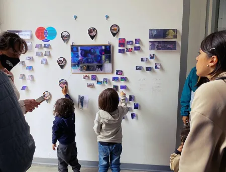 Circuito artístico en la Cinemateca durante la Biapi