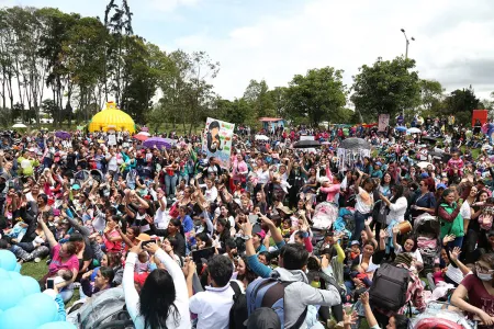 Tetatón 2016 en el Parque de los Novios