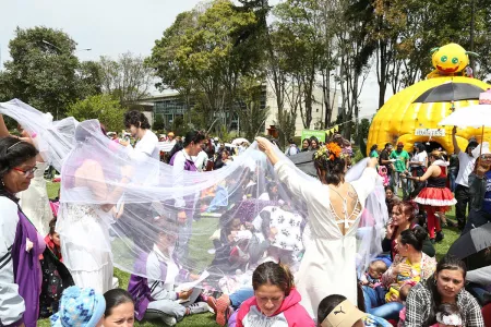 Tetatón 2016 en el Parque de los Novios