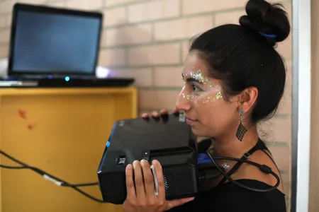 Experiencia artística  “STARDUST,  la travesía del cometa” 