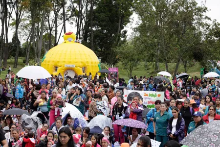 Tetatón 2016 en el Parque de los Novios