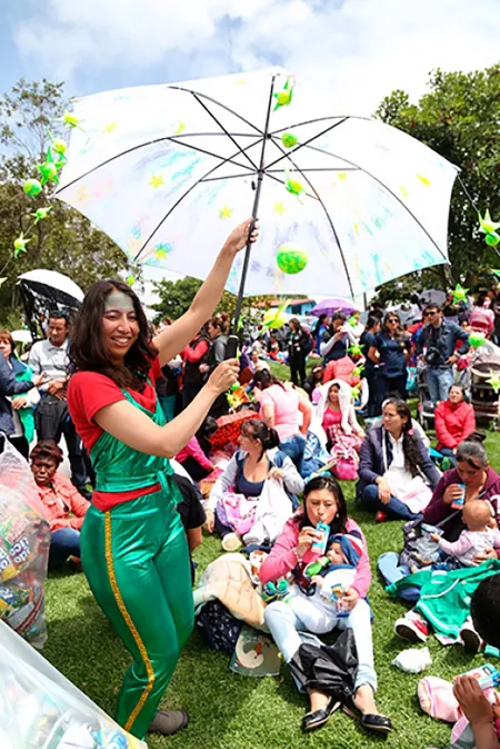 Tetatón 2016 en el Parque de los Novios