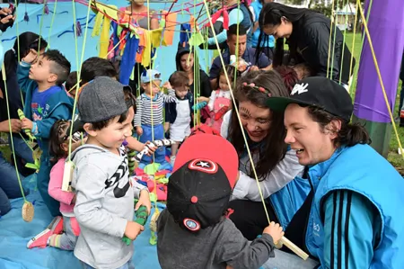 Así fue la 5ta versión del festival Bebés al parque, año 2017