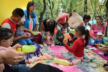 Así fue la 5ta versión del festival Bebés al parque, año 2017