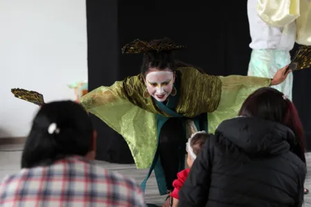 Nidos se subió al bus de la Fiesta de las Artes para la Infancia