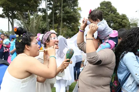 Tetatón 2016 en el Parque de los Novios