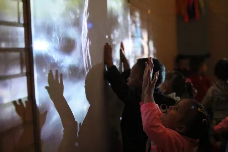 Experiencia artística  “STARDUST,  la travesía del cometa” 