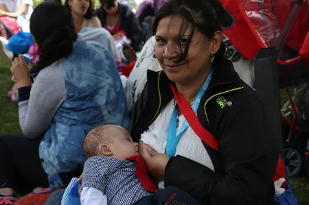 Tetatón 2016 en el Parque de los Novios