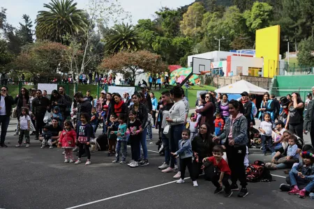 Al parque con mi pá 2019 