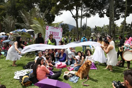 Tetatón 2016 en el Parque de los Novios