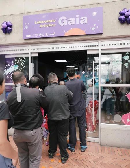   Gaia abrió sus puertas 