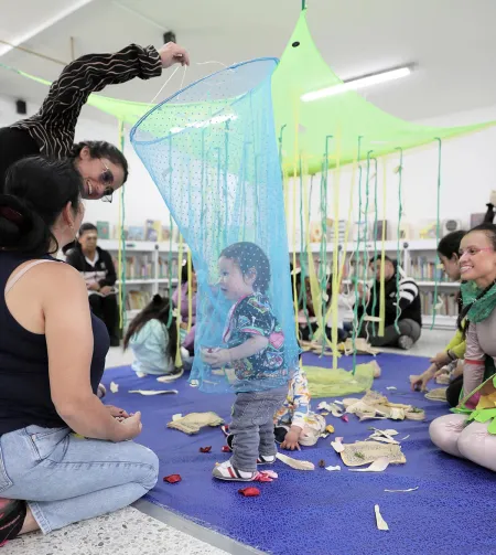 Nidos en la Biblioteca Público Escolar La Marichuela