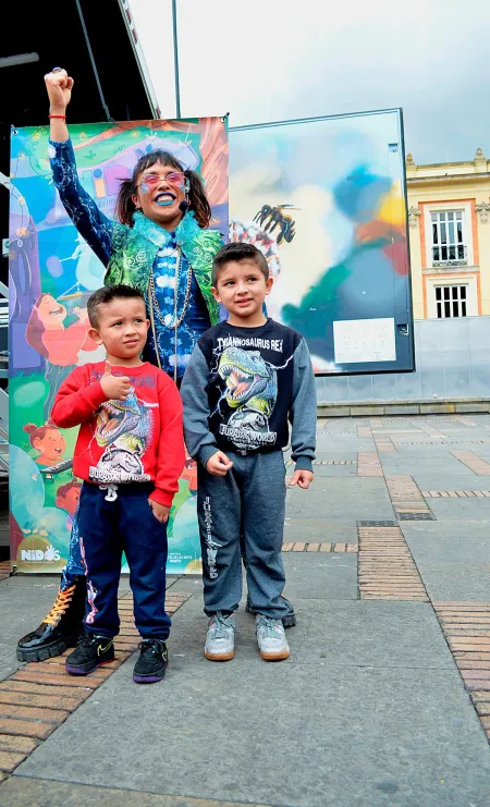 Nidos en la Plaza de Bolívar 