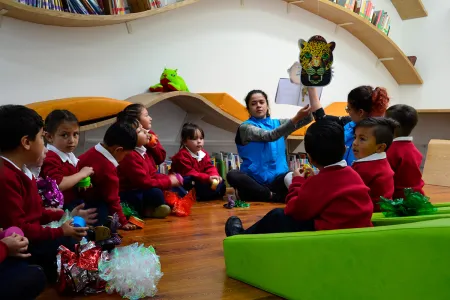 La gran fábrica de palabras en la Biblioteca El Parque 