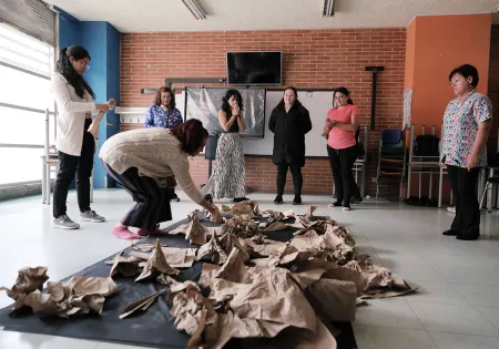 Nidos en el colegio Fernando Soto 