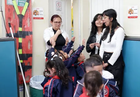 Nidos en los colegios de Bogotá
