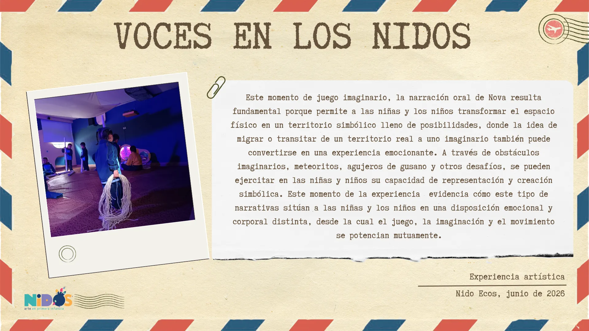 Postal Nido Ecos