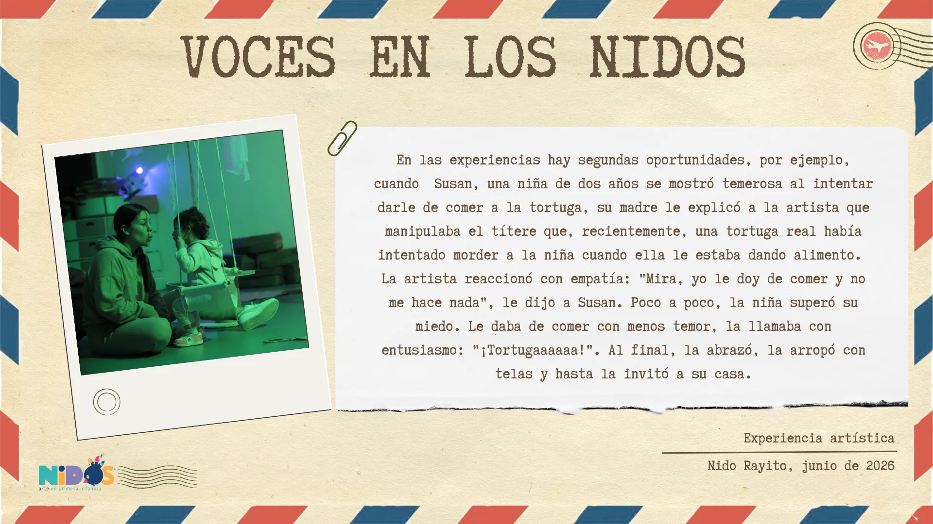 Postal Nido Rayito