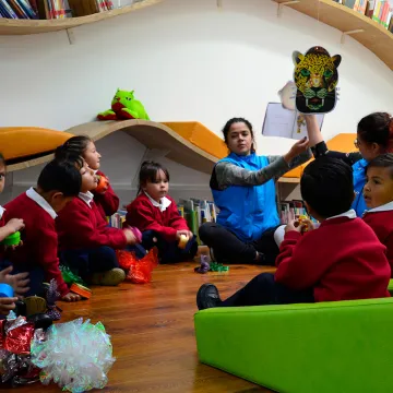 La gran fábrica de palabras en la Biblioteca El Parque 