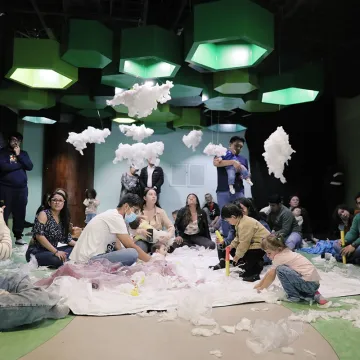 Experiencias artísticas en el Planetario de Bogotá 