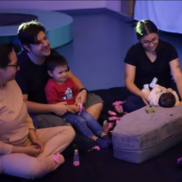 familia en experiencia